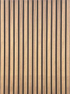 Stripe Wood - drevený dekoračný panel Farba: Fumed Oak