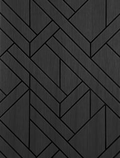 Weave Wood - drevený dekoračný panel Farba: Oak - Satin Black