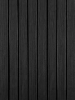 Wide Stripe Wood - drevený dekoračný panel Farba: Oak - Satin Black