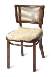 Podsedák na stoličku z ovčích koží, pre alergikov - dlhý vlas