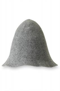 Saunová čapica sivá