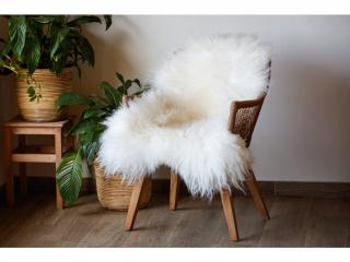 Wooline kožušina sibirská ovce Iceland 85 x 60 cm bílá