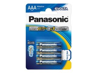 Batéria AAA(LR03) alkalická PANASONIC Evolta 4BP