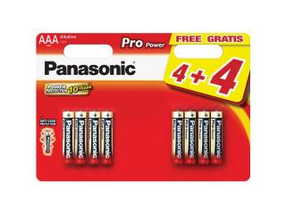 Batéria AAA(LR03) alkalická PANASONIC Pro Power 8BP