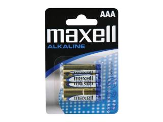 Batéria AAA (R03) alkalická MAXELL 4ks  blister