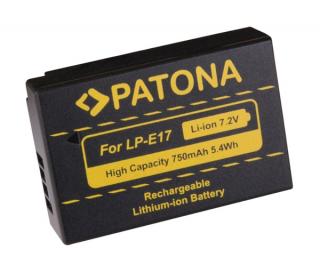 Batéria foto CANON LP-E17 750mAh PATONA PT1250