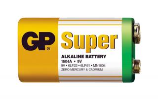 Batéria GP alkalická 9V blok fólia
