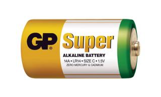 Batéria GP alkalická C fólia