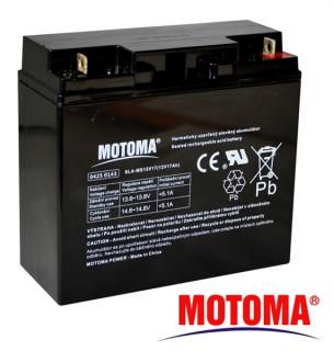 Batéria olovená 12V/17Ah MOTOMA bezúdržbový akumulátor
