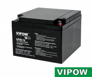 Batéria olovená 12V/26Ah VIPOW