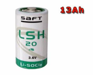 Batéria SAFT LSH 20 lítiový článok 3.6V, 13000mAh