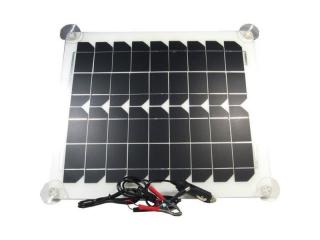 Fotovoltaický solárny panel USB+ 12V/30W flexibilný ...