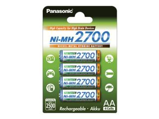 HR6 AA 3HGAE/4BE HICAP 2700 PANASONIC, nabíjacie 4 kusy