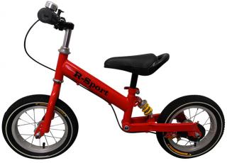 R-SPORT RM2, 92x58x45 cm, nafukovacie kolesá 30 cm, červené (odrážadlo )
