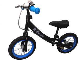 R-SPORT RM3, 82x64x42 cm, nafukovacie kolesá 28 cm, modro-čierne (odrážadlo )
