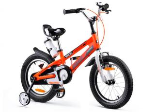 RoyalBaby detský hliníkový bicykel SPACE No.1 16&quot; RB16-17, oranžový