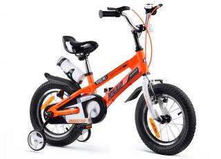 RoyalBaby detský hliníkový bicykel SPACE no1 14' RB14-17, oranžový