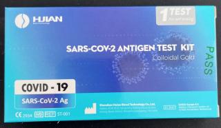 Antigénny výterový test COVID-19 - 10 kusov
