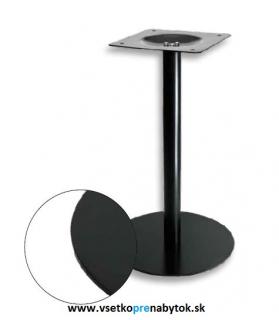 Centrálna stolová noha - okrúhla fi.450mm (čierna RAL 9005)