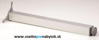 Noha stolová - hliníkový profil 80 x 80 mm (eloxovaný hliník)