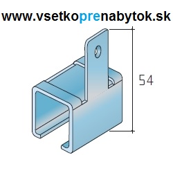 Systém S80N - bočný úchyt