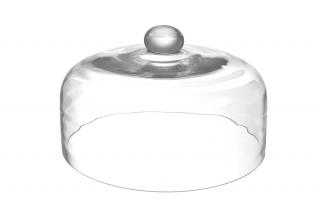 Poklop (gloša) sklenená Ø 27,5 cm (na tanier) (Aromatizér - smoker - udiareň)