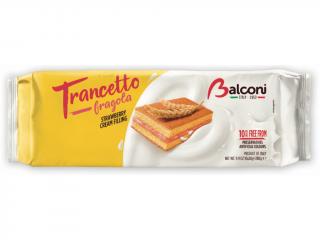 Balcony Trancetto piškóta s jogurtovo-jahodovou náplňou 10x28g