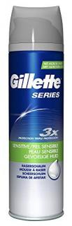 Gillette® Series pena na holenie pre mužov Sensitive 250ml