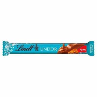 Lindt Lindor tyčinka mliečna čokoláda so slaným karamelom 38g