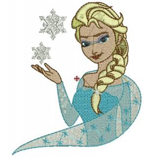Nažehlovačka / nášivka Elsa frozen (Nažehlovačka / nášivka Elsa  frosen 2 )