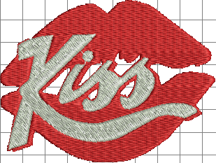 Nažehlovačka / nášivka Kiss (Nažehlovačka / nášivka Kiss)
