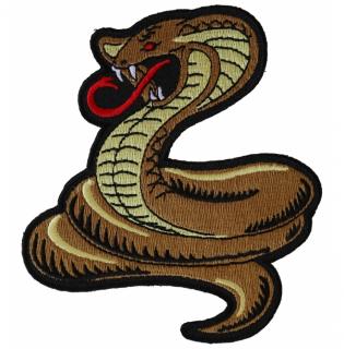 Nažehlovačka / nášivka kobra farebná (Nažehlovačka / nášivka kobra farebná)