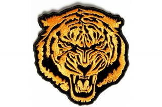 Nažehlovačka / nášivka tiger oranž (Nažehlovačka / nášivka tiger oranž)