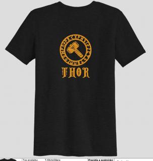 Vyšívané tričko - vzor Thor