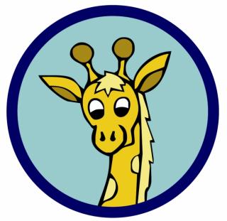 Družinová nášivka - Žirafa