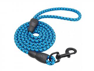 Guľaté lanové vodítko pre psa Farba: Modrá