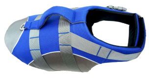 Plávacia vesta pre psa s reflexnými prvkami Farba: Modrá, Veľkosť: XL