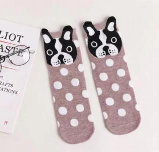 Veselé ponožky  - francúzsky buldoček