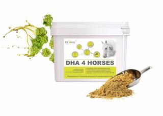 DROMY DHA 4 HORSES - doplnok pre konských alergikov Hmotnosť a objem: 3 kg