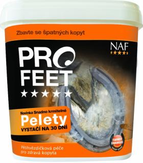 NAF Pro Feet pellets pre zdravé kopytá s biotínom - 3kg