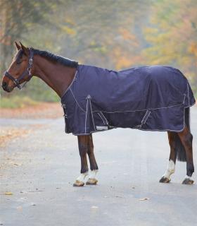 Výbehová deka pre koňa Waldhausen COMFORT s klipom 1200D  - 100g DĹŽKA: 125 cm