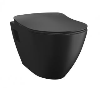 TEKKO - WC + BIDET 2V1 - matné čierne
