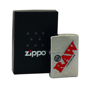 Benzínový zapaľovač Zippo RAW Varianty: RAW Silver