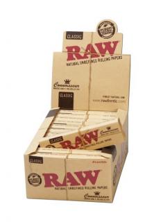 Cigaretové papieriky RAW Connoisseur king size + předrolované filtre
