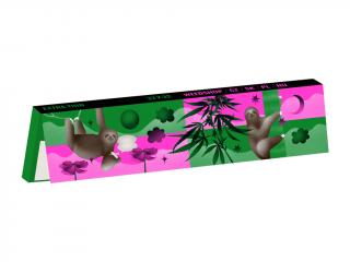 Cigaretové papieriky s filtrami Sloth - Weedshop