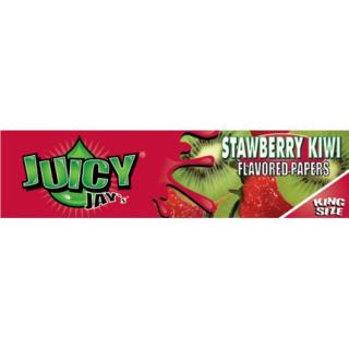 Cigaretové papieriky s príchuťou Juicy KS Slim - jahoda-kiwi