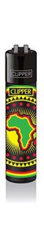 Clipper zapaľovač Rasta Stencils Clipper motív: Rasta Afrika