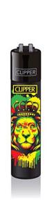 Clipper zapaľovač Rasta Stencils Clipper motív: Rasta King