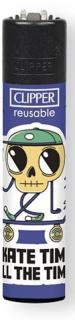 Clipper zapaľovač Sticker Skulls Clipper motív: Sticker Skulls 1