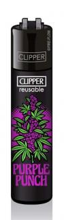 Clipper zapaľovač Strains Clipper motív: Purple Punch